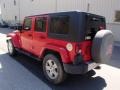 Flame Red - Wrangler Unlimited Sahara 4x4 Photo No. 6