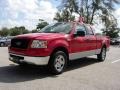 2006 Bright Red Ford F150 XLT SuperCab  photo #1