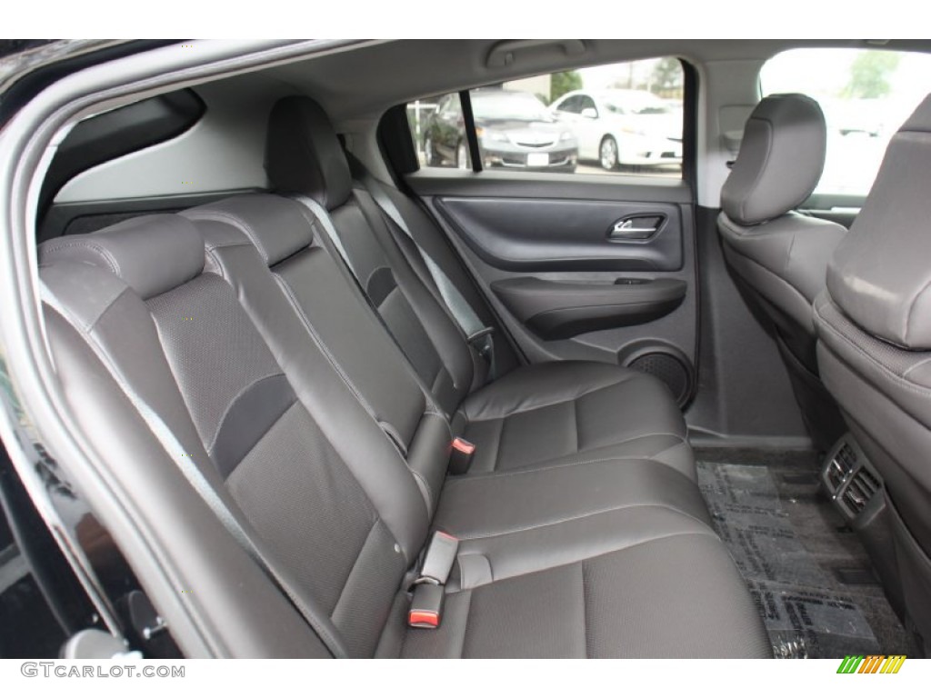2013 Acura ZDX SH-AWD Rear Seat Photo #80106181