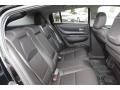 2013 Acura ZDX Ebony Interior Rear Seat Photo