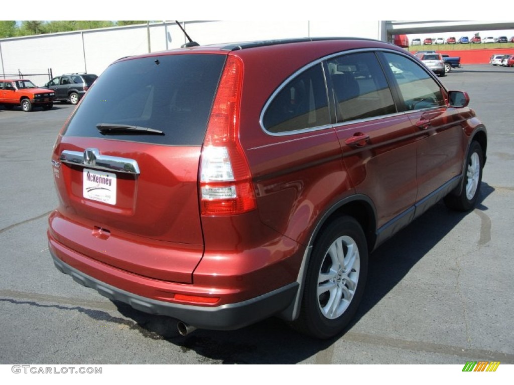 2011 CR-V EX-L - Tango Red Pearl / Gray photo #5