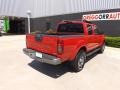 2004 Aztec Red Nissan Frontier XE V6 Crew Cab  photo #7