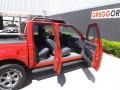 2004 Aztec Red Nissan Frontier XE V6 Crew Cab  photo #8