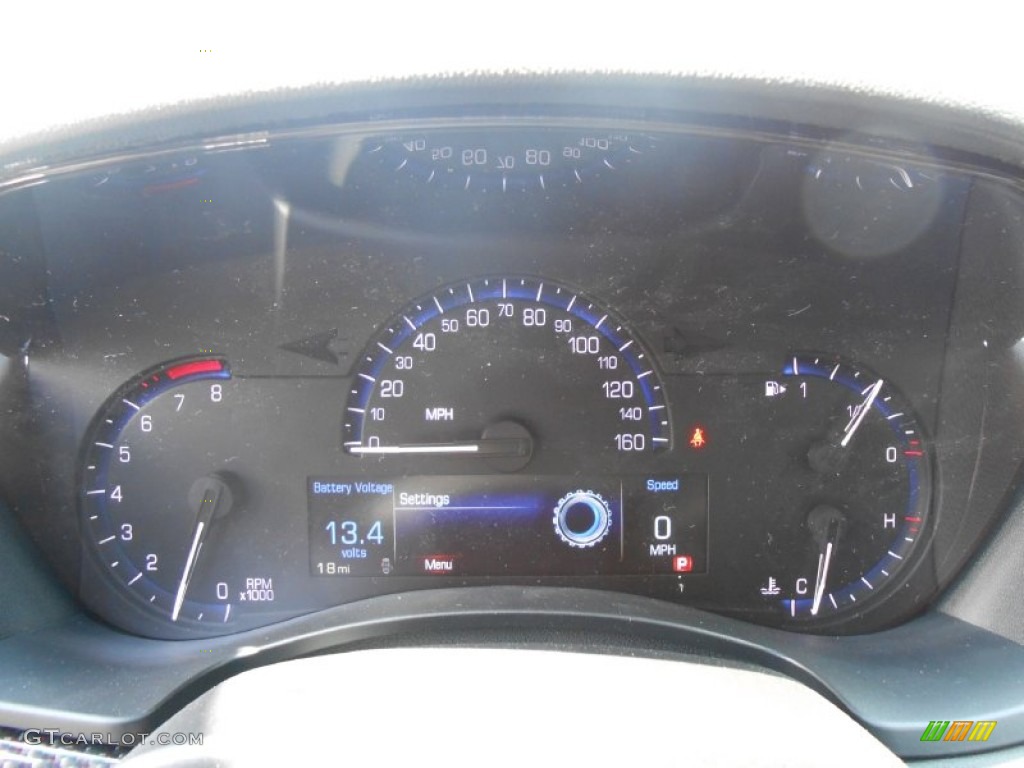 2013 Cadillac ATS 2.0L Turbo Luxury AWD Gauges Photo #80107627