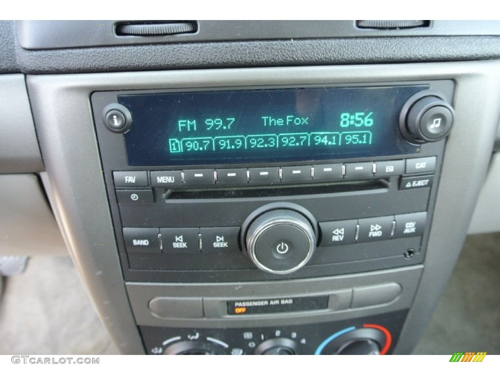 2008 Cobalt LS Sedan - Ultra Silver Metallic / Gray photo #10