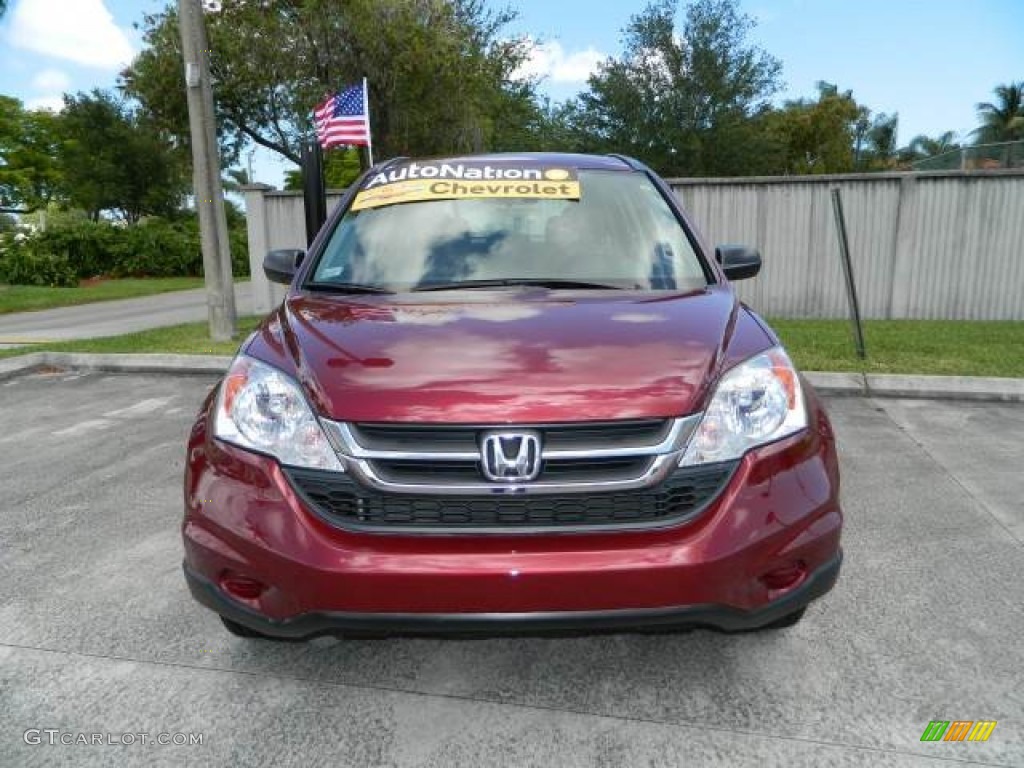 2010 CR-V LX - Tango Red Pearl / Gray photo #8