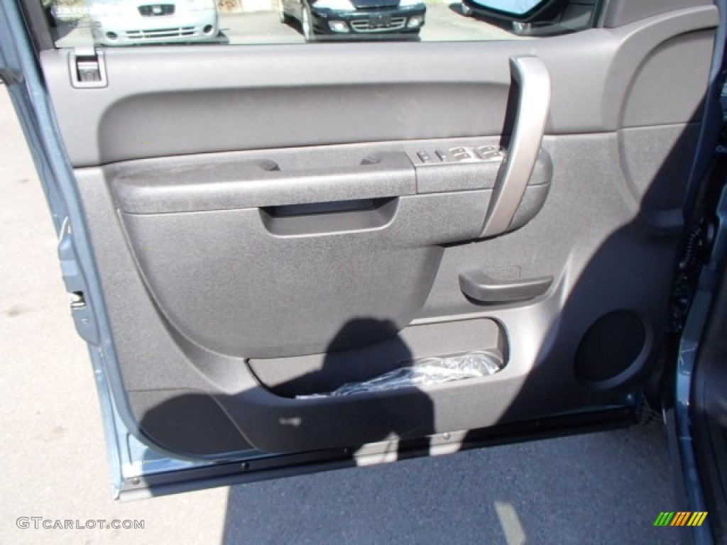 2013 Silverado 1500 LT Extended Cab 4x4 - Blue Granite Metallic / Ebony photo #12