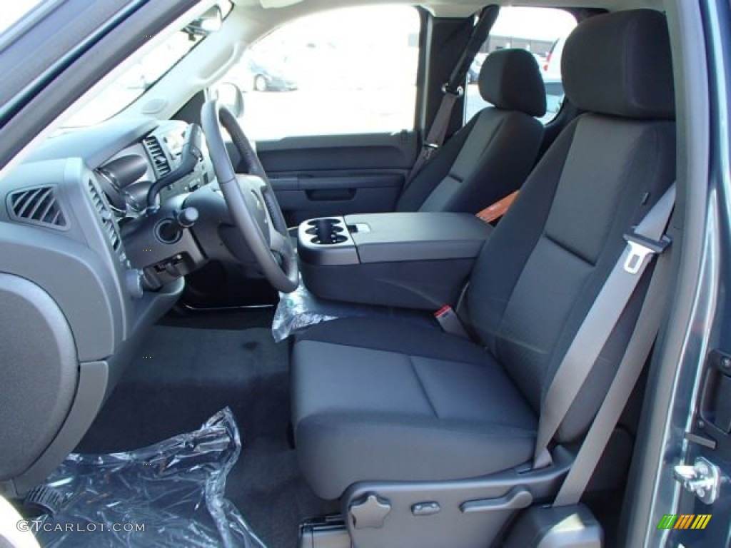 2013 Silverado 1500 LT Extended Cab 4x4 - Blue Granite Metallic / Ebony photo #11