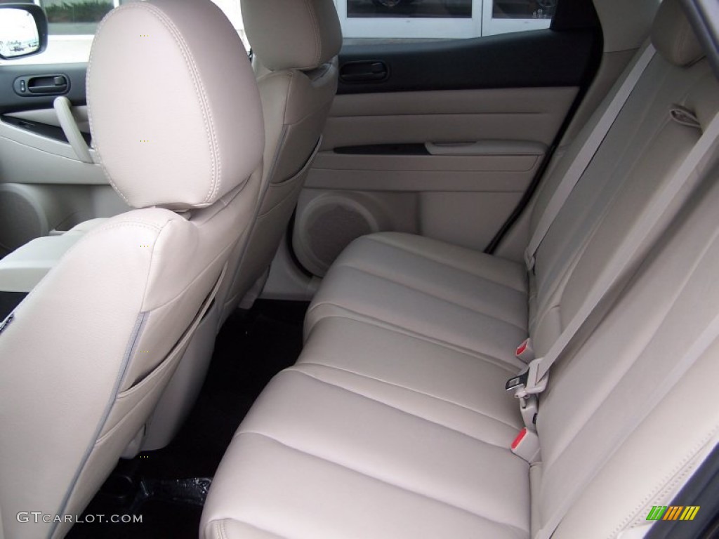 2012 CX-7 i SV - Black Cherry Mica / Sand photo #12