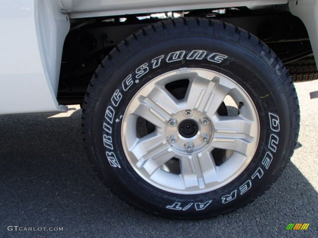 2013 Silverado 1500 LT Extended Cab 4x4 - Summit White / Ebony photo #9