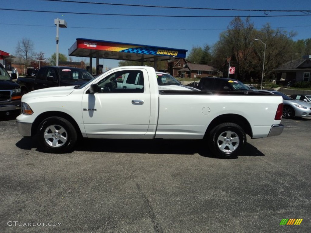 Stone White Dodge Ram 1500