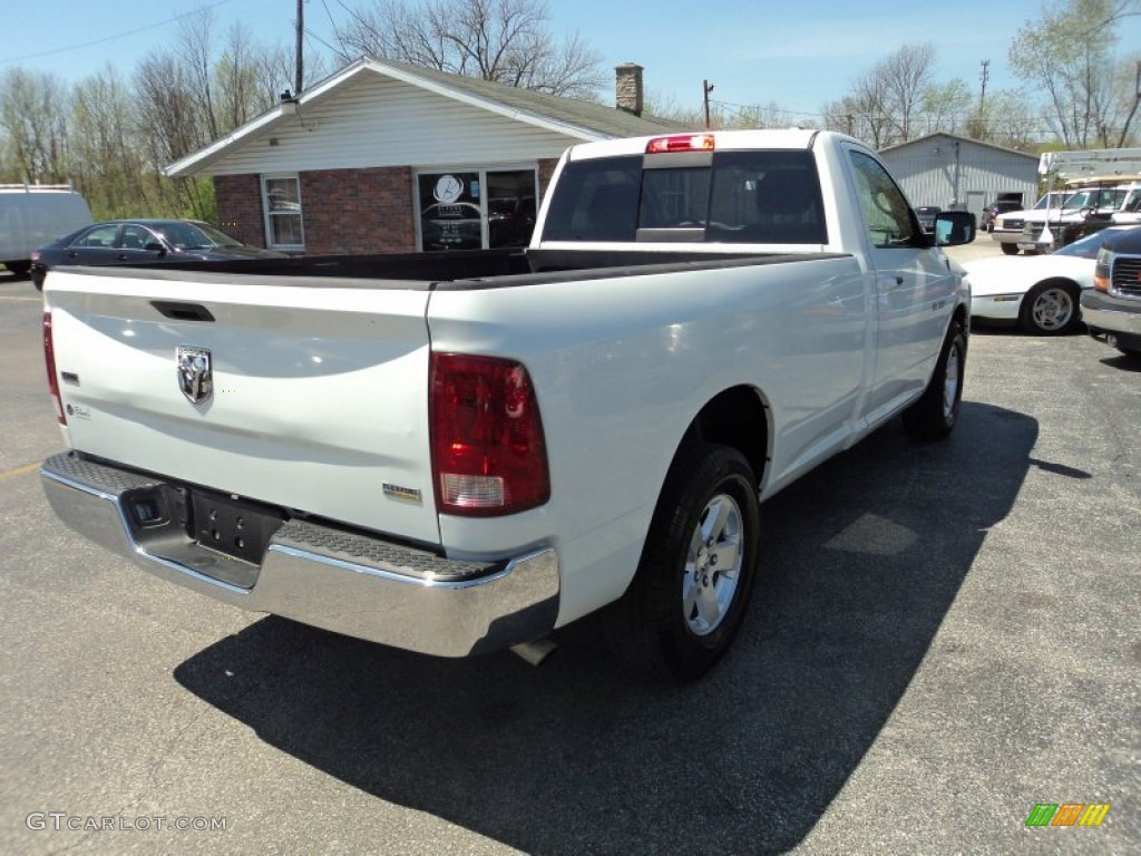 2010 Ram 1500 SLT Regular Cab - Stone White / Dark Slate/Medium Graystone photo #3