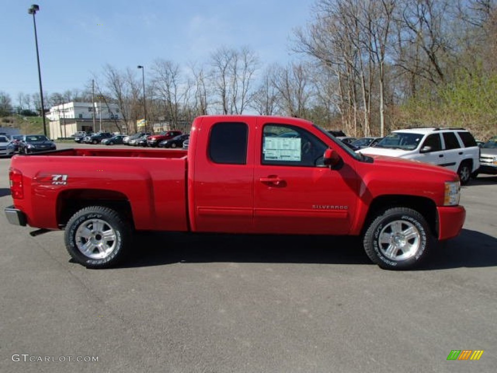 2013 Victory Red Chevrolet Silverado 1500 Lt Extended Cab 4x4 80076044