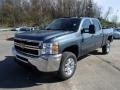 Blue Granite Metallic 2013 Chevrolet Silverado 2500HD LT Crew Cab 4x4 Exterior