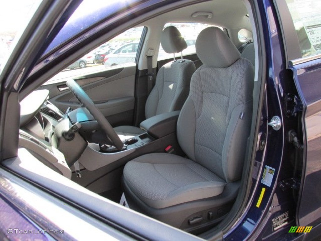 2013 Sonata GLS - Indigo Night Blue / Gray photo #7