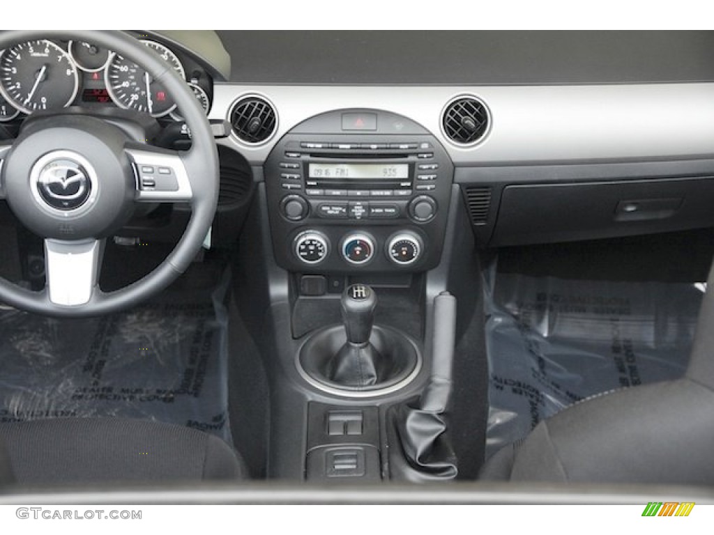 2012 Mazda MX-5 Miata Sport Roadster Black Dashboard Photo #80111867