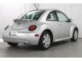 2001 Silver Arrow Metallic Volkswagen New Beetle GLS Coupe  photo #6