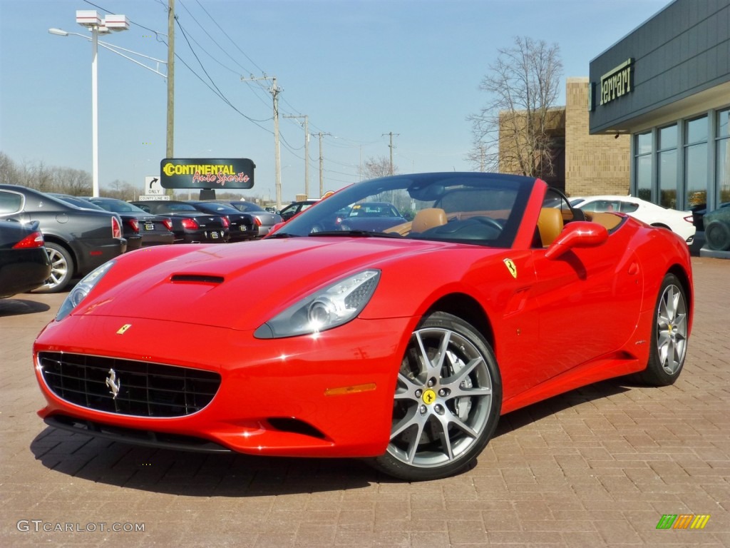 Red 2010 Ferrari California Standard California Model Exterior Photo #80112335