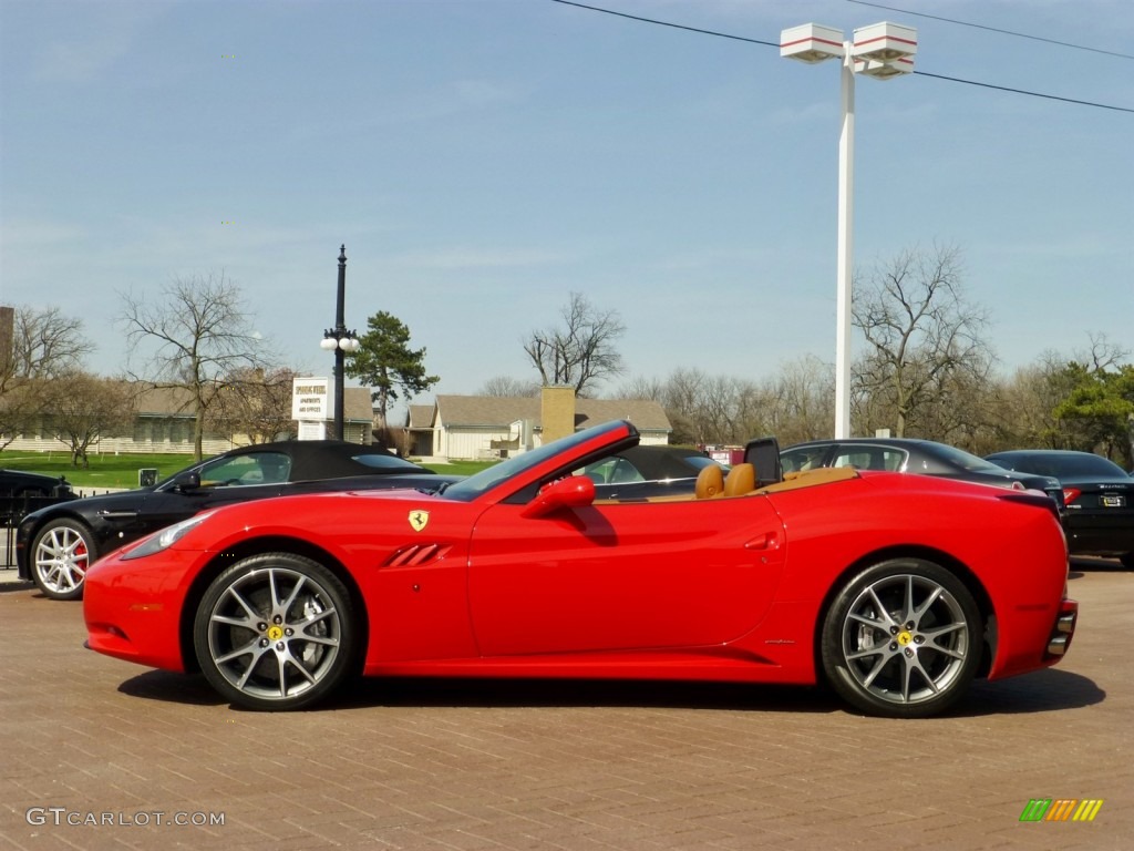 Red 2010 Ferrari California Standard California Model Exterior Photo #80112376