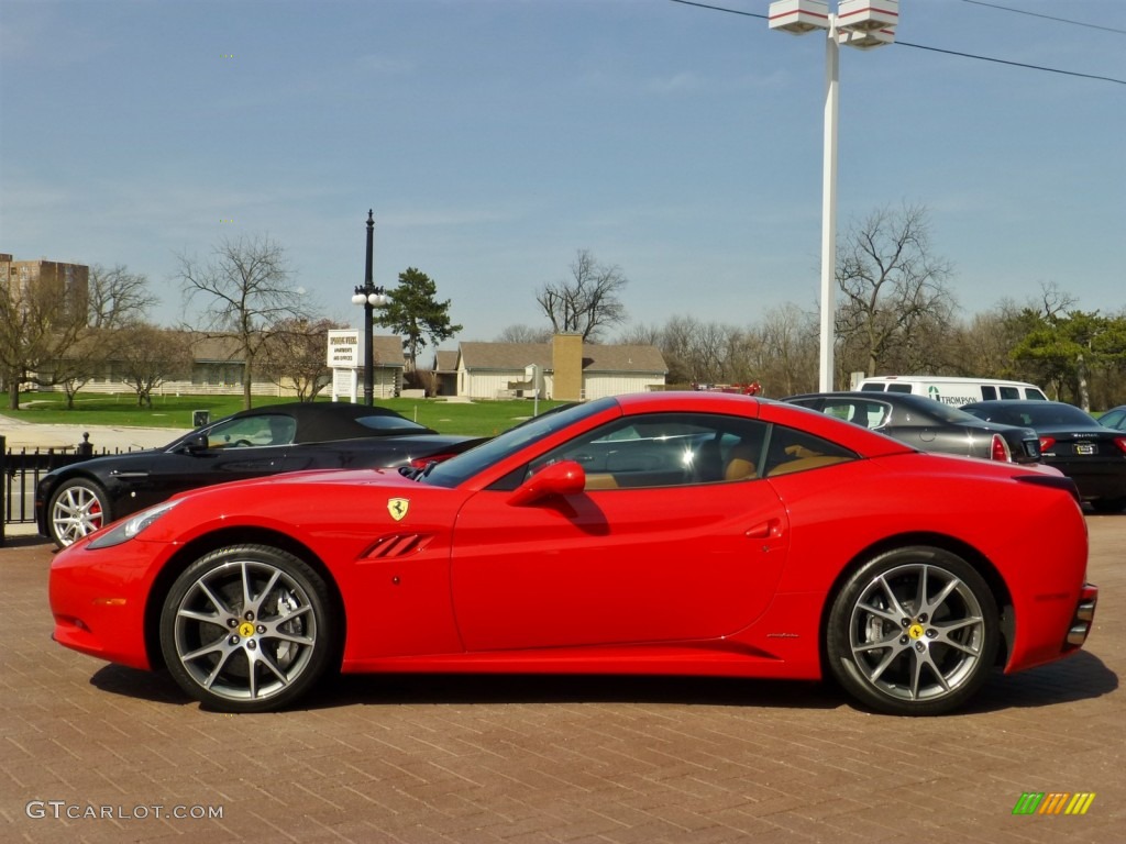 Red 2010 Ferrari California Standard California Model Exterior Photo #80112398