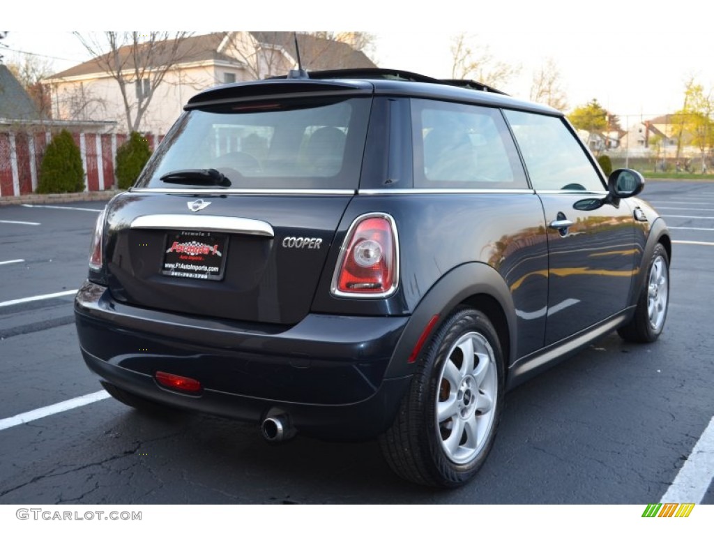 2008 Cooper Hardtop - Astro Black Metallic / Lounge Carbon Black photo #7