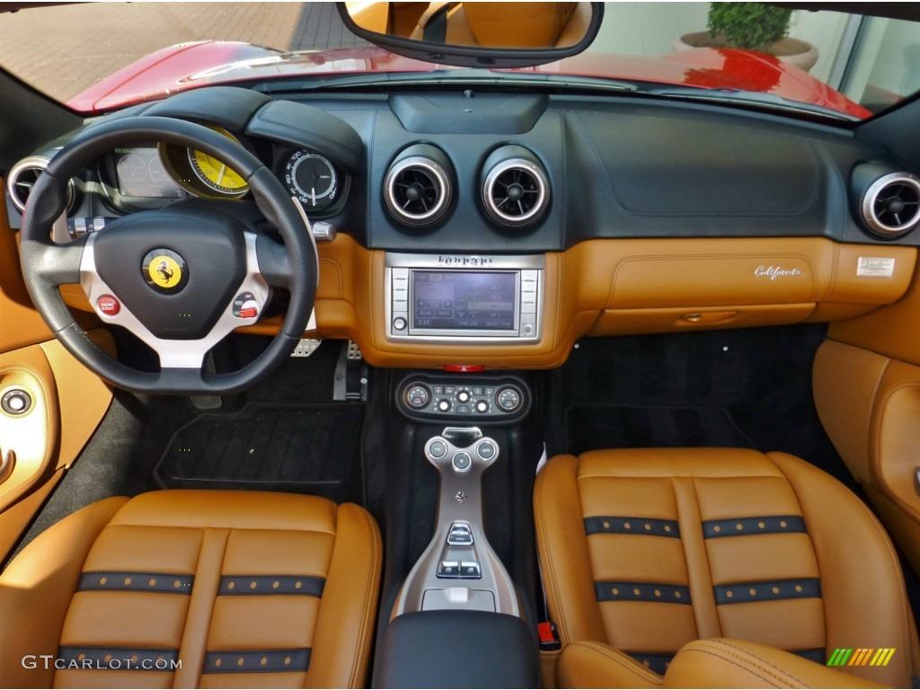2010 Ferrari California Standard California Model Cuoio Dashboard Photo #80112771