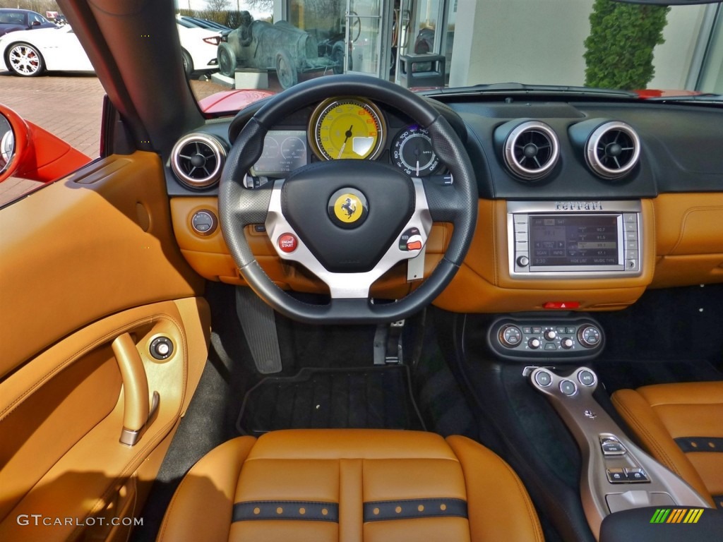 2010 Ferrari California Standard California Model Cuoio Dashboard Photo #80112791