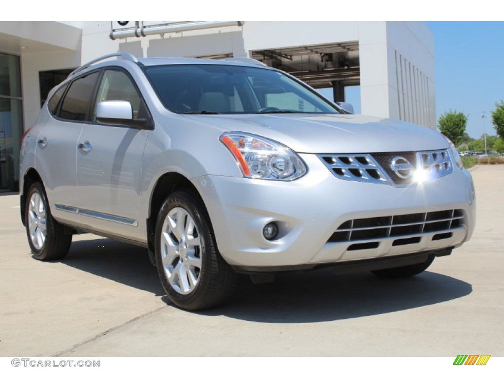 2011 Rogue SL - Silver Ice Metallic / Gray photo #2