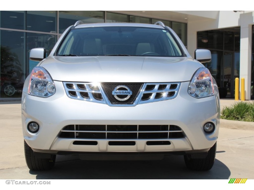 2011 Rogue SL - Silver Ice Metallic / Gray photo #7