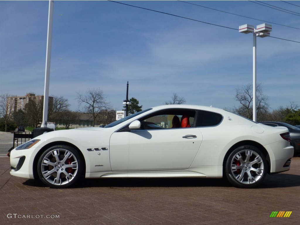 Bianco Eldorado (White) 2013 Maserati GranTurismo Sport Coupe Exterior Photo #80113034