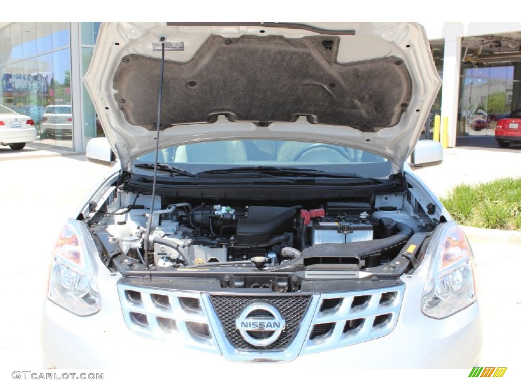 2011 Rogue SL - Silver Ice Metallic / Gray photo #10