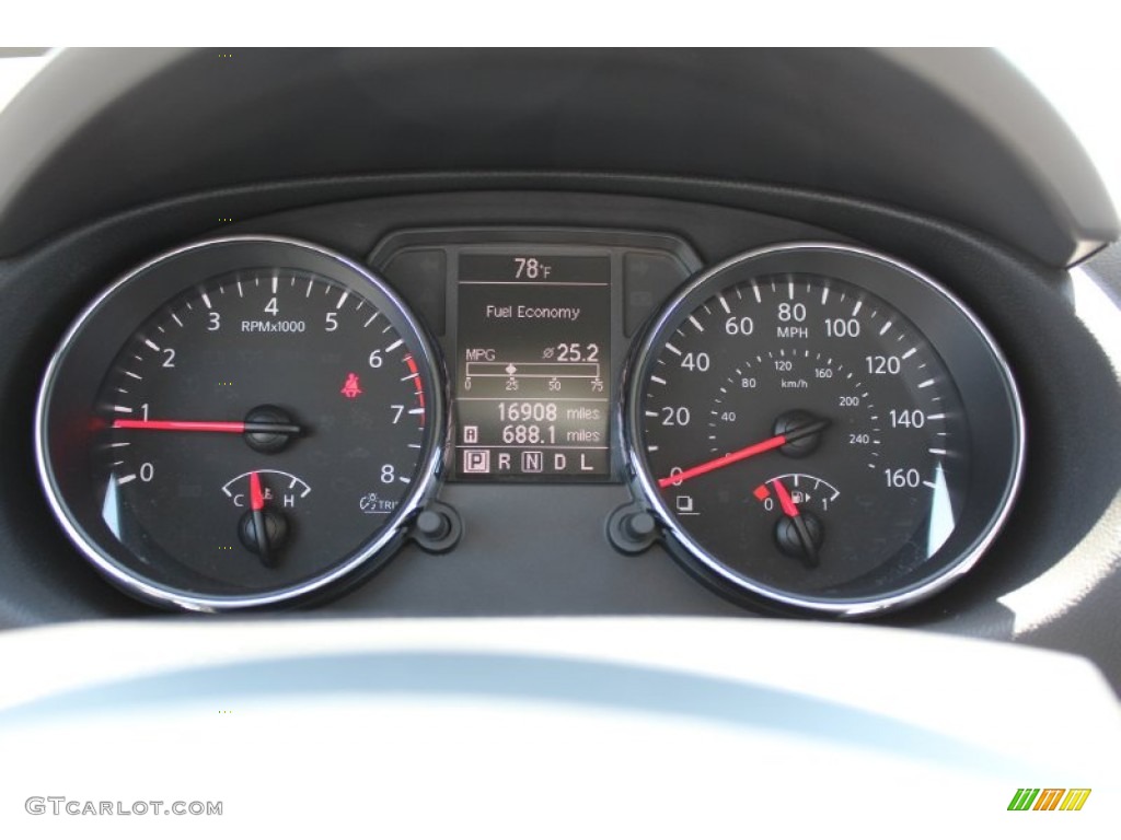 2011 Rogue SL - Silver Ice Metallic / Gray photo #13