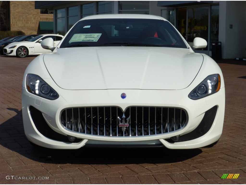 Bianco Eldorado (White) 2013 Maserati GranTurismo Sport Coupe Exterior Photo #80113169