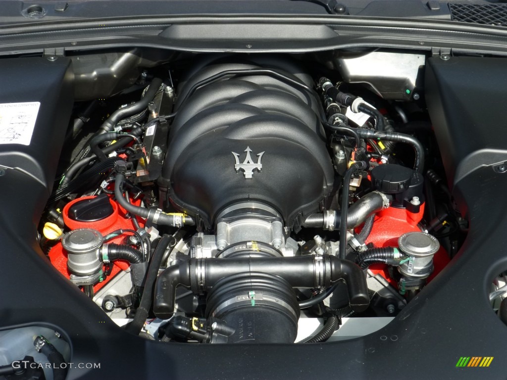 2013 Maserati GranTurismo Sport Coupe 4.7 Liter DOHC 32-Valve VVT V8 Engine Photo #80113195