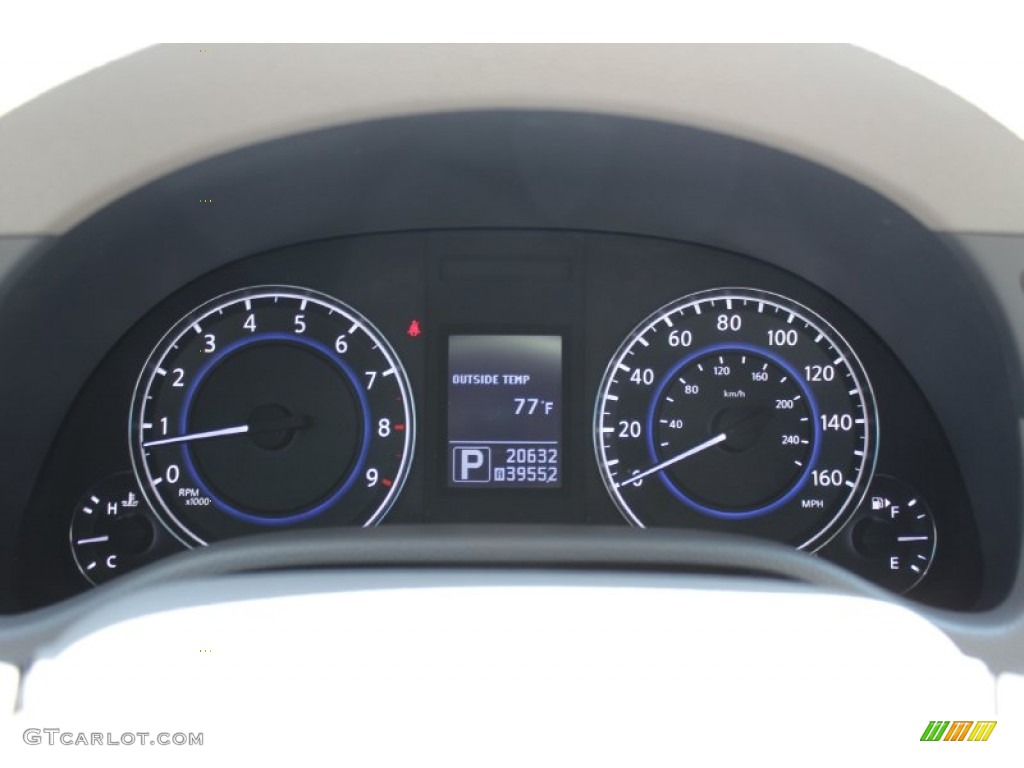 2011 Infiniti G 37 S Sport Coupe Gauges Photo #80113787