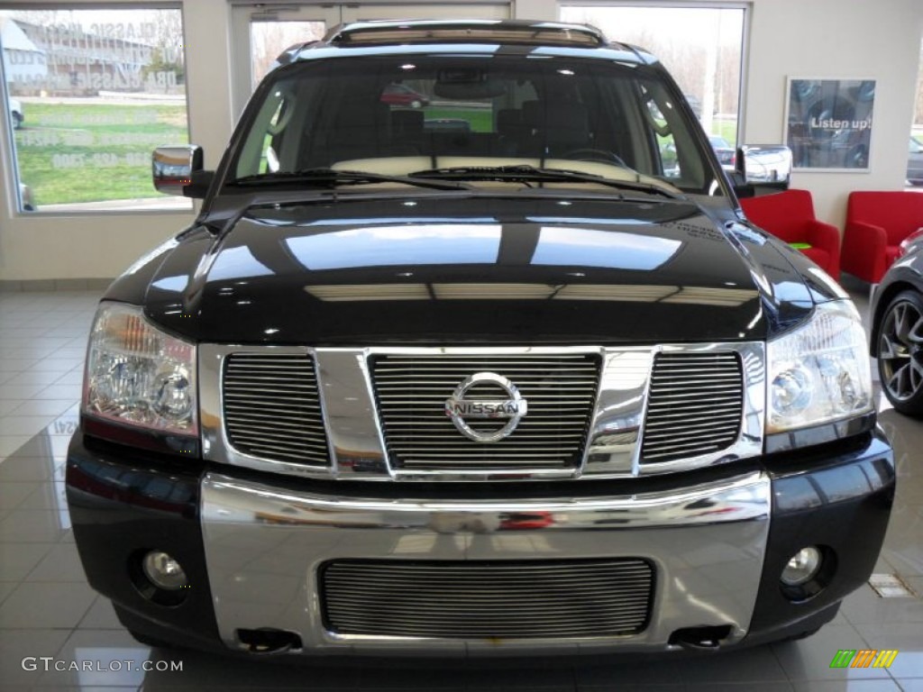 2004 Armada LE 4x4 - Galaxy Metallic / Graphite/Titanium photo #2