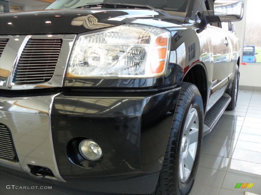 2004 Armada LE 4x4 - Galaxy Metallic / Graphite/Titanium photo #11