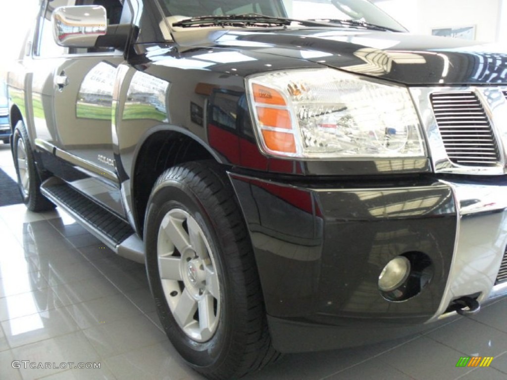 2004 Armada LE 4x4 - Galaxy Metallic / Graphite/Titanium photo #12