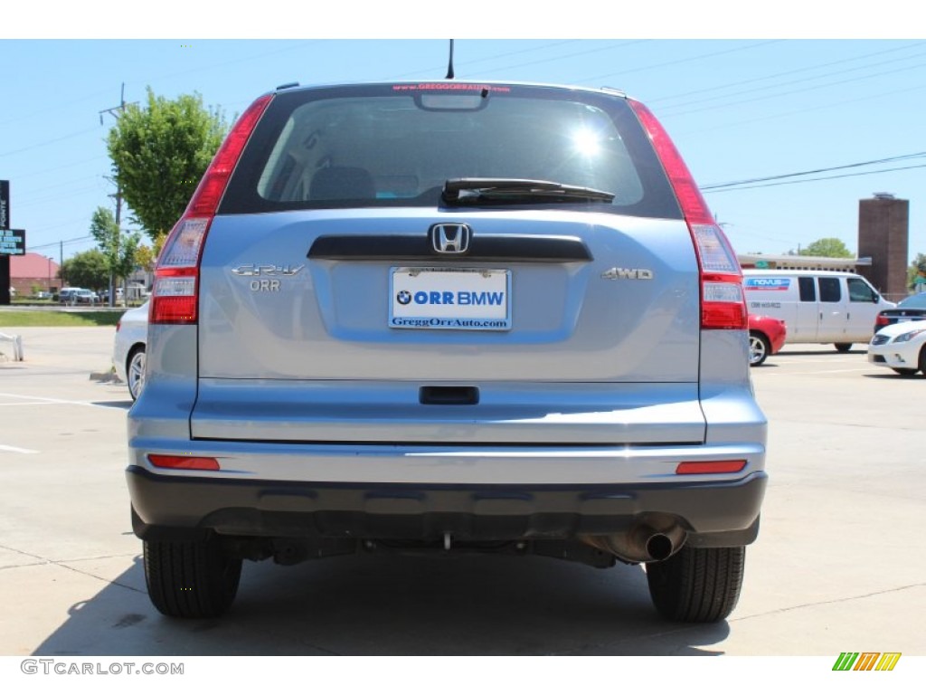 2011 CR-V LX 4WD - Glacier Blue Metallic / Gray photo #8