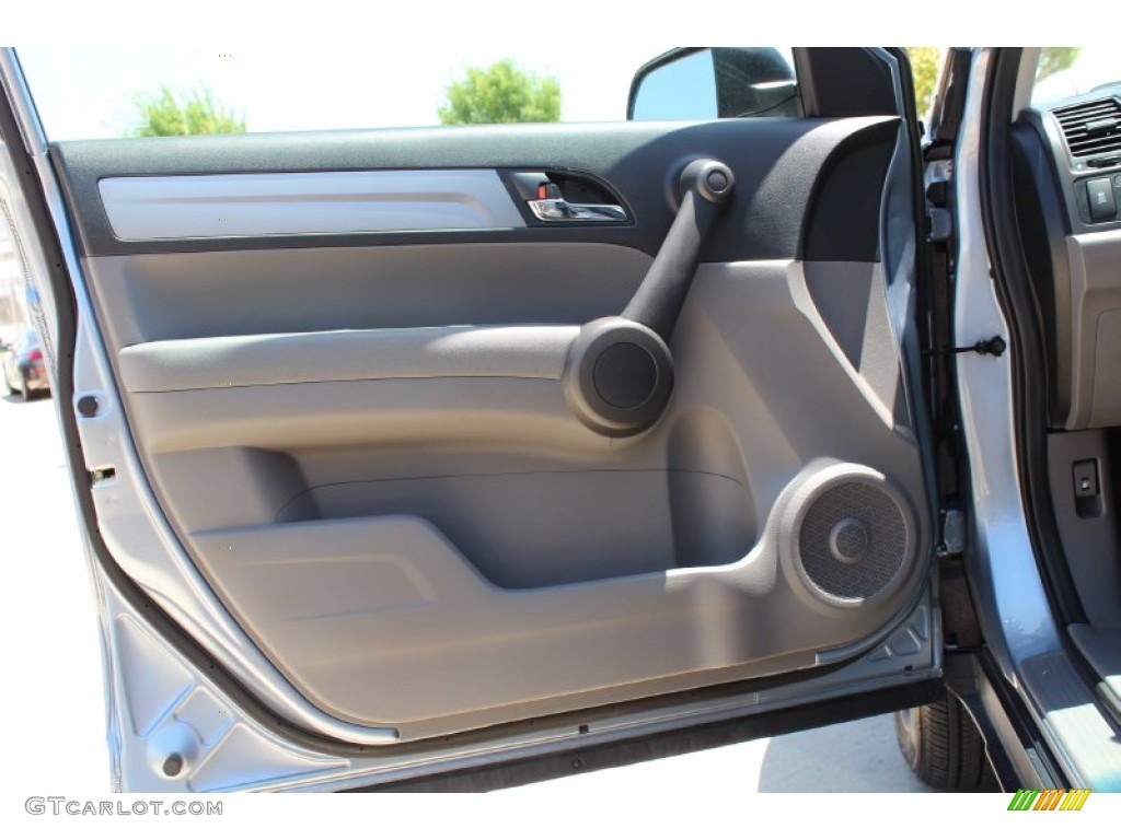 2011 Honda CR-V LX 4WD Gray Door Panel Photo #80114240