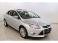 2012 Ingot Silver Metallic Ford Focus SEL Sedan  photo #1