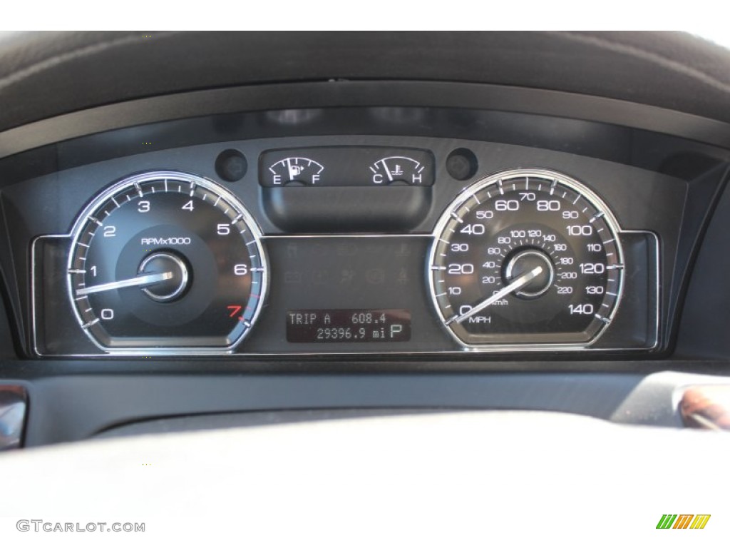 2009 Lincoln MKS Sedan Gauges Photo #80115305