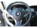 Cream Beige Steering Wheel Photo for 2010 BMW 5 Series #80115920