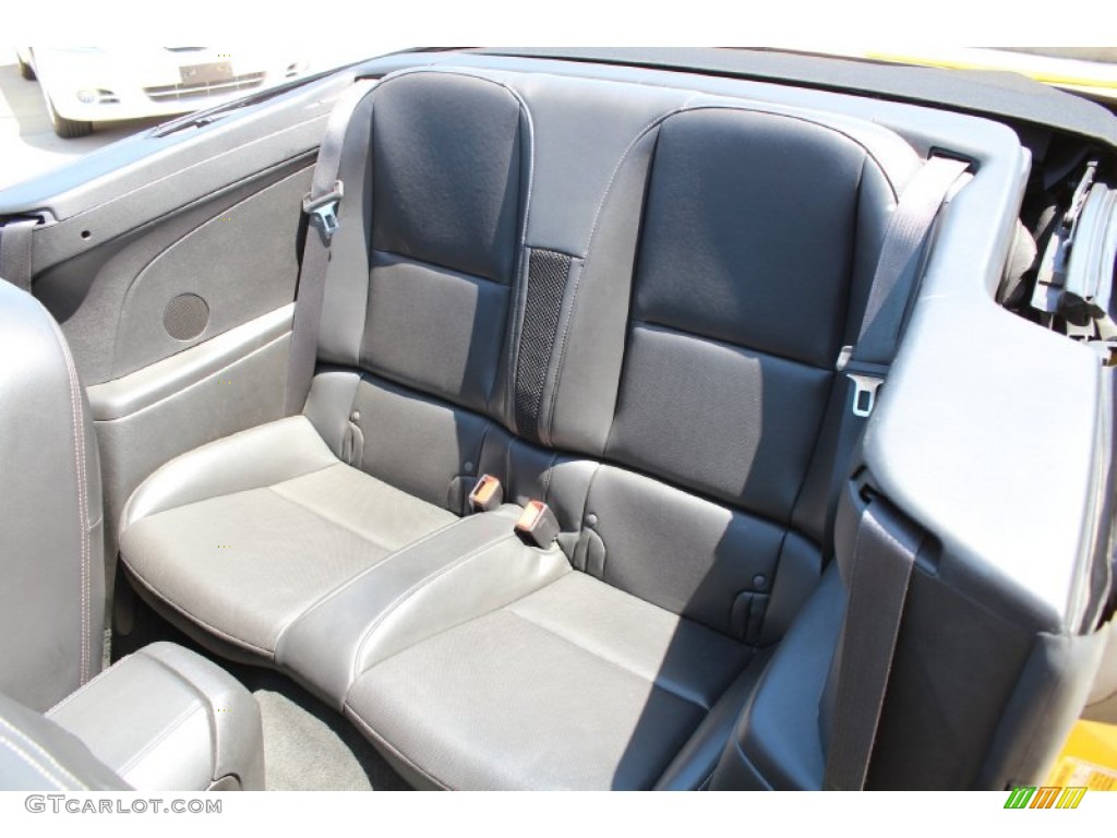 2012 Chevrolet Camaro SS/RS Convertible Rear Seat Photos