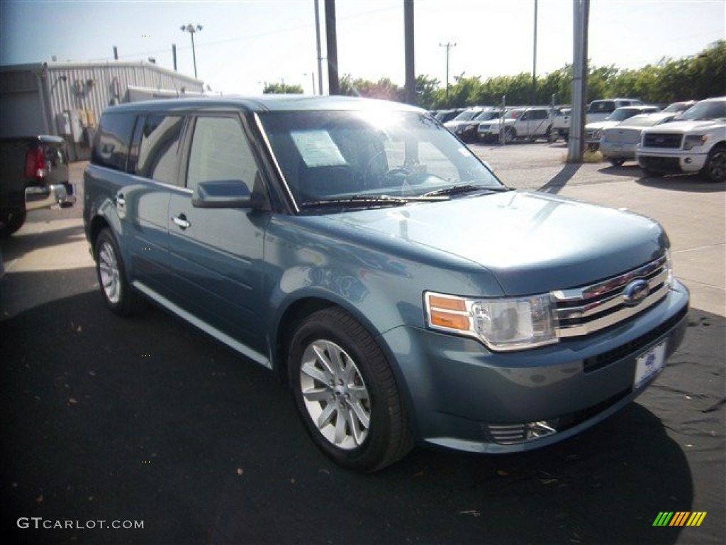 2010 Flex SEL - Steel Blue Metallic / Charcoal Black photo #3