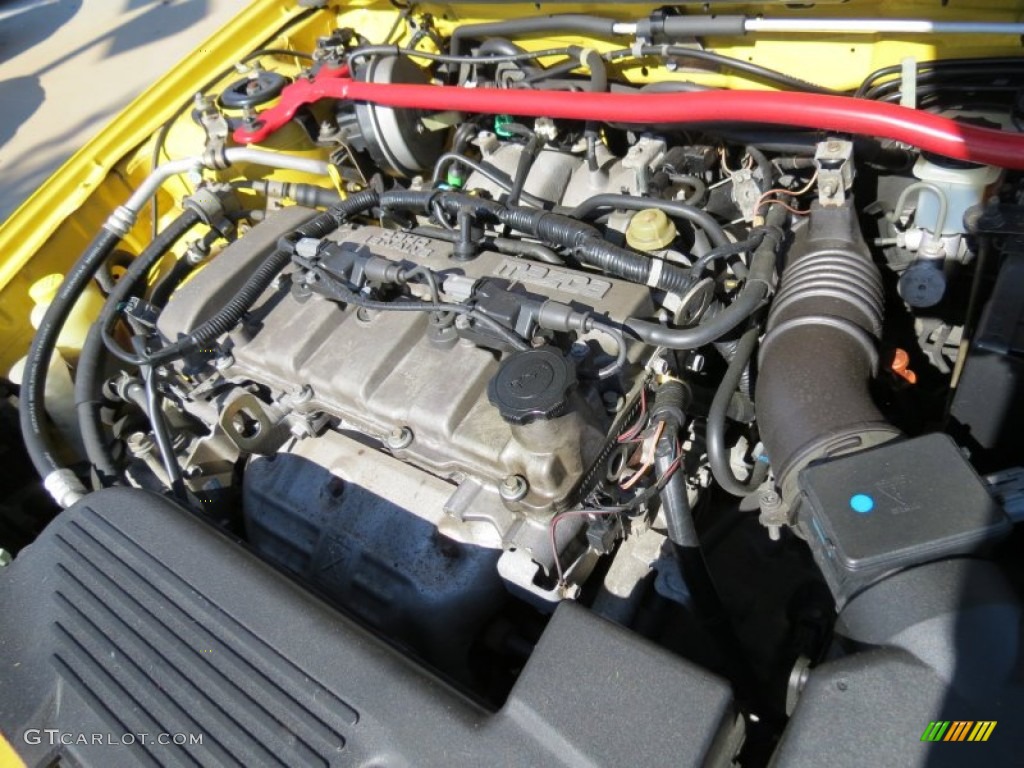 2003 Mazda Protege 5 Wagon 2.0 Liter DOHC 16-Valve 4 Cylinder Engine Photo #80118153