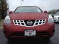 2011 Cayenne Red Nissan Rogue SV AWD  photo #2