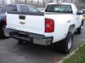 2013 Summit White Chevrolet Silverado 3500HD WT Regular Cab 4x4 Dually  photo #4