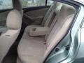 2007 Nissan Altima Blond Interior Rear Seat Photo