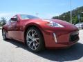 2013 Magma Red Nissan 370Z Sport Coupe  photo #7